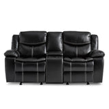 Bastrop Black Reclining Living Room Set by Homelegance at Eve Furniture