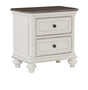 Baylesford Antique White Nightstand by Homelegance at Eve Furniture