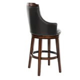 Bayshore Brown Swivel Pub Height Chair, Set of 2 by Homelegance at Eve Furniture