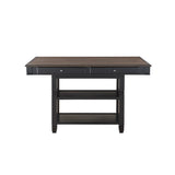 Baywater Black/Brown Counter Height Set by Homelegance at Eve Furniture