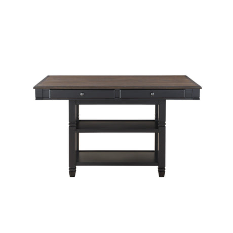 Baywater Black/Brown Counter Height Set by Homelegance at Eve Furniture