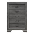 Beechnut Gray Chest by Homelegance at Eve Furniture