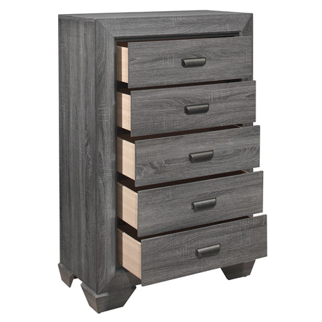 Beechnut Gray Chest by Homelegance at Eve Furniture