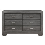 Beechnut Gray Dresser by Homelegance at Eve Furniture