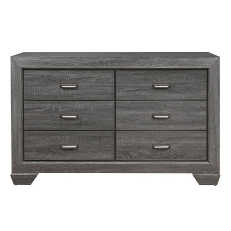 Beechnut Gray Dresser by Homelegance at Eve Furniture