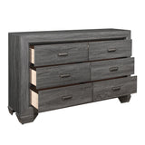 Beechnut Gray Dresser by Homelegance at Eve Furniture