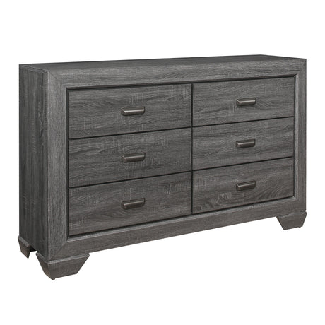 Beechnut Gray Dresser by Homelegance at Eve Furniture