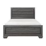 Beechnut Gray King Panel Bed by Homelegance at Eve Furniture