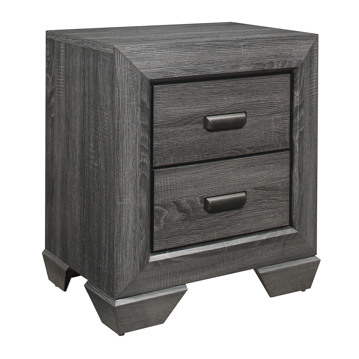 Beechnut Gray Nightstand by Homelegance at Eve Furniture