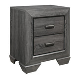 Beechnut Gray Nightstand by Homelegance at Eve Furniture