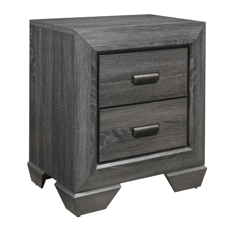 Beechnut Gray Nightstand by Homelegance at Eve Furniture
