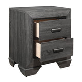 Beechnut Gray Nightstand by Homelegance at Eve Furniture
