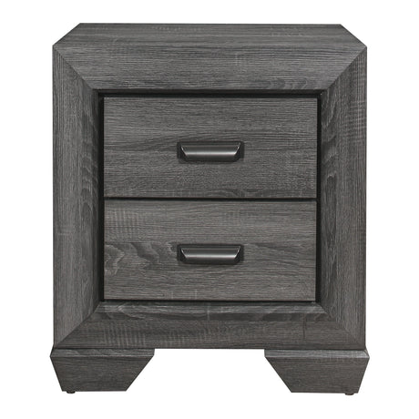 Beechnut Gray Nightstand by Homelegance at Eve Furniture