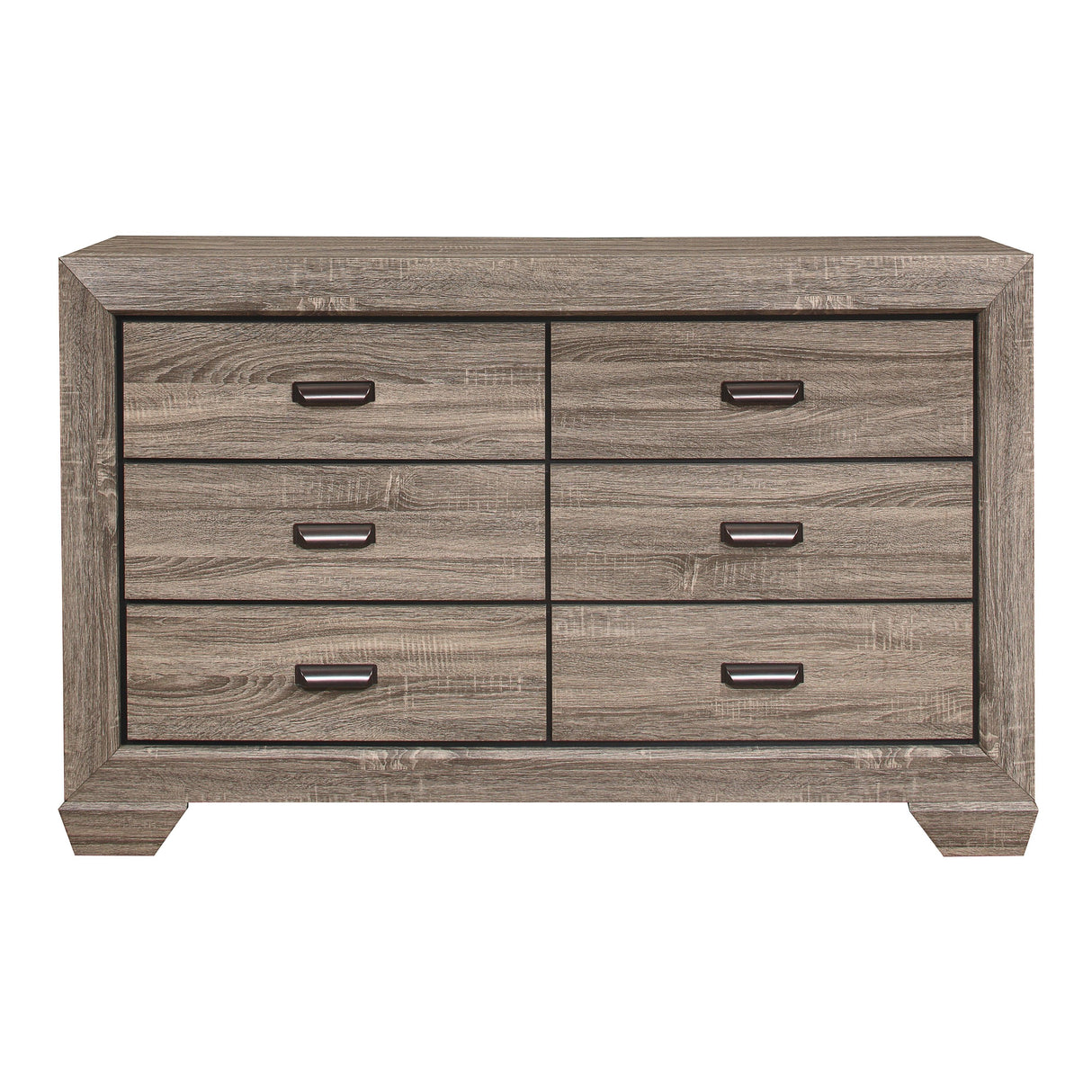 Beechnut Light Elm Dresser by Homelegance at Eve Furniture