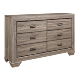 Beechnut Light Elm Dresser by Homelegance at Eve Furniture
