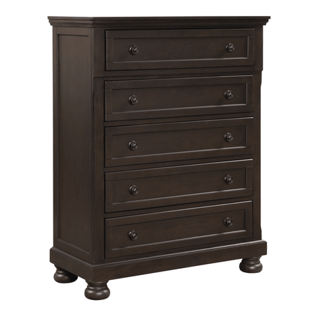 Begonia Grayish Brown Chest by Homelegance at Eve Furniture