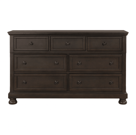 Begonia Grayish Brown Dresser by Homelegance at Eve Furniture