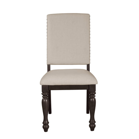 Begonia Grayish Brown Side Chair, Set of 2 by Homelegance at Eve Furniture