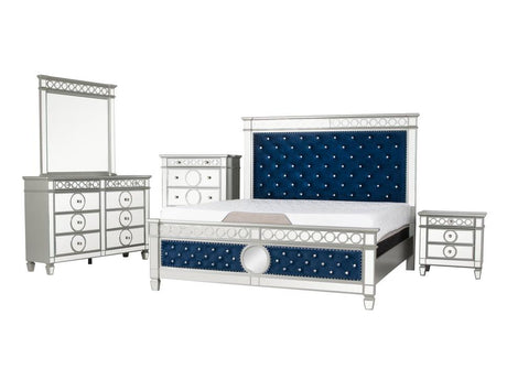 Bella Blue Panel Bedroom Set by New Era Innovations at Eve Furniture