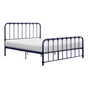 Bethany Blue Queen Metal Platform Bed by Homelegance at Eve Furniture
