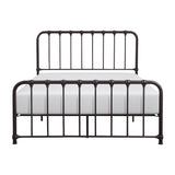 Bethany Dark Bronze Queen Metal Platform Bed by Homelegance at Eve Furniture