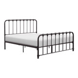 Bethany Dark Bronze Queen Metal Platform Bed by Homelegance at Eve Furniture