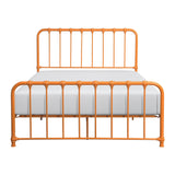 Bethany Orange Full Metal Platform Bed by Homelegance at Eve Furniture