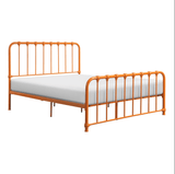 Bethany Orange Queen Metal Platform Bed by Homelegance at Eve Furniture