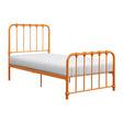 Bethany Orange Twin Metal Platform Bed by Homelegance at Eve Furniture