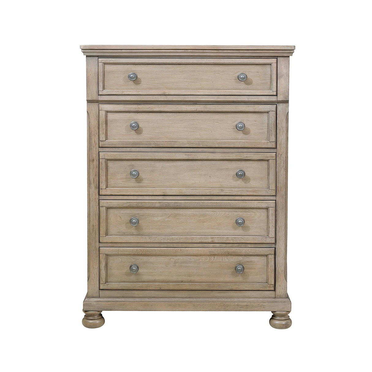 Bethel Wire Brushed Gray Chest by Homelegance at Eve Furniture