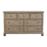 Bethel Wire Brushed Gray Dresser by Homelegance at Eve Furniture