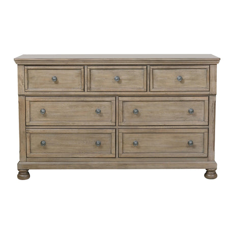 Bethel Wire Brushed Gray Dresser by Homelegance at Eve Furniture
