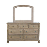 Bethel Wire Brushed Gray Dresser by Homelegance at Eve Furniture