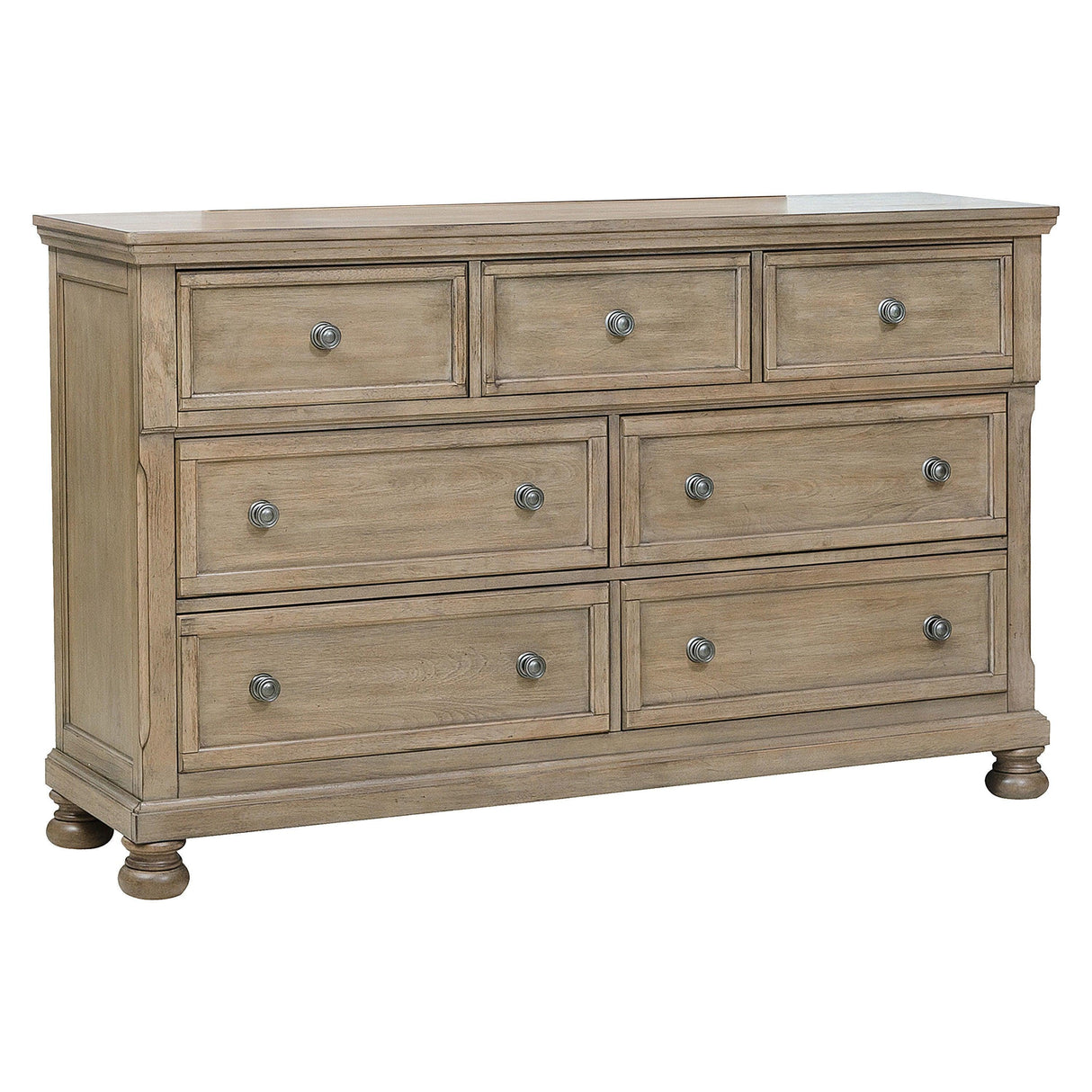 Bethel Wire Brushed Gray Dresser by Homelegance at Eve Furniture