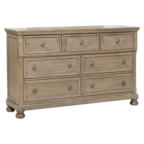 Bethel Wire Brushed Gray Dresser by Homelegance at Eve Furniture