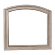 Bethel Wire Brushed Gray Mirror (Mirror Only) by Homelegance at Eve Furniture