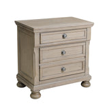 Bethel Wire Brushed Gray Nightstand by Homelegance at Eve Furniture