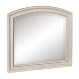 Bethel Wire Brushed White Mirror (Mirror Only) by Homelegance at Eve Furniture