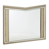Bijou Champagne Mirror (Mirror Only) by Homelegance at Eve Furniture
