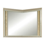 Bijou Champagne Mirror (Mirror Only) by Homelegance at Eve Furniture