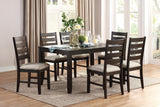 Blair Farm Brown 7-Piece Dining Set by Homelegance at Eve Furniture