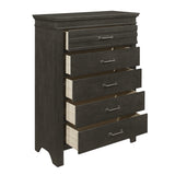 Blaire Farm Charcoal Gray Chest by Homelegance at Eve Furniture