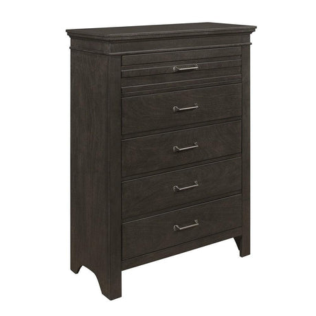 Blaire Farm Charcoal Gray Chest by Homelegance at Eve Furniture