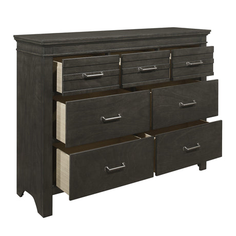 Blaire Farm Charcoal Gray Dresser by Homelegance at Eve Furniture