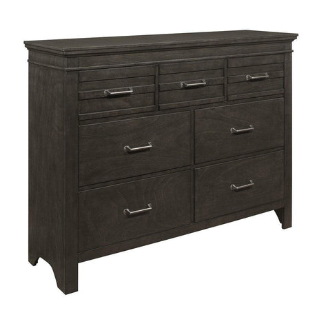 Blaire Farm Charcoal Gray Dresser by Homelegance at Eve Furniture