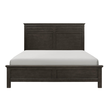 Blaire Farm Charcoal Gray Full Panel Bed by Homelegance at Eve Furniture