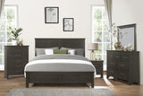 Blaire Farm Charcoal Gray Full Panel Bed by Homelegance at Eve Furniture