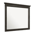 Blaire Farm Charcoal Gray Mirror (Mirror Only) by Homelegance at Eve Furniture