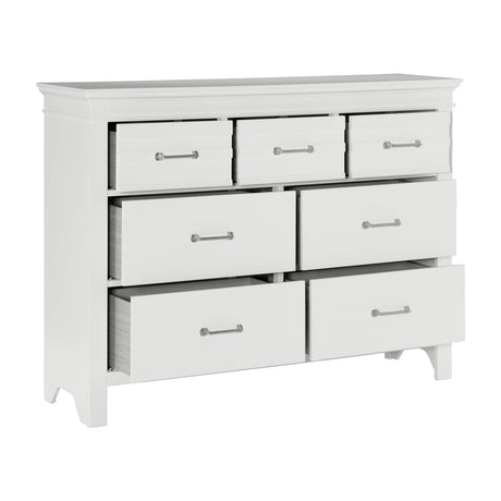 Blaire Farm White Dresser by Homelegance at Eve Furniture