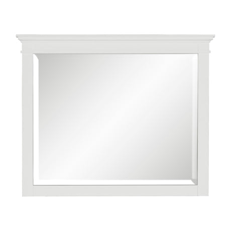 Blaire Farm White Mirror (Mirror Only) by Homelegance at Eve Furniture